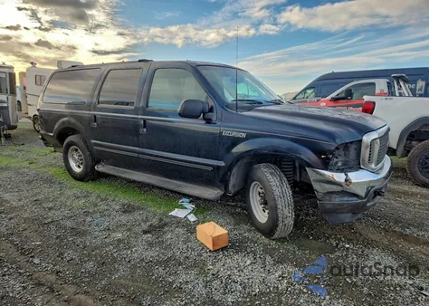 2000 Ford Excursion Xlt from USA, damaged, VIN 1FMNU40L3YEC33361